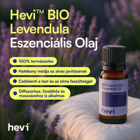 Hevi™ BIO Levendula illóolaj 10 ml