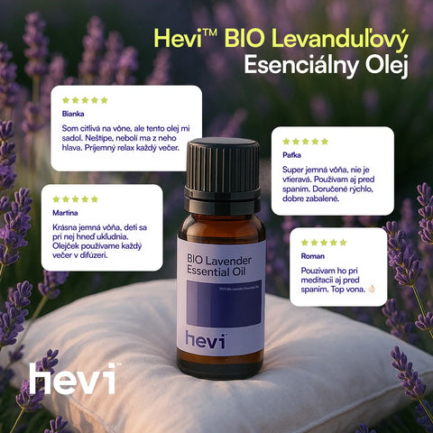 Hevi™ BIO Levendula Illóolaj 10 ml