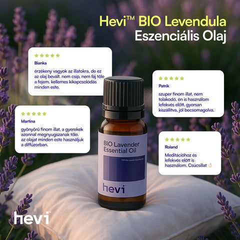 Hevi™ BIO Levendula illóolaj 10 ml