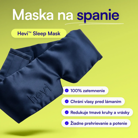 Hevi™ selyem alvómaszk