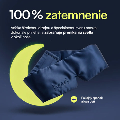 Hevi™ selyem alvómaszk