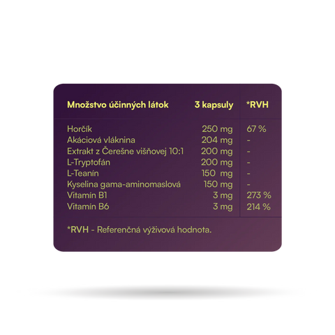 Hevi™ Deep Sleep Magnesium+ zloženie