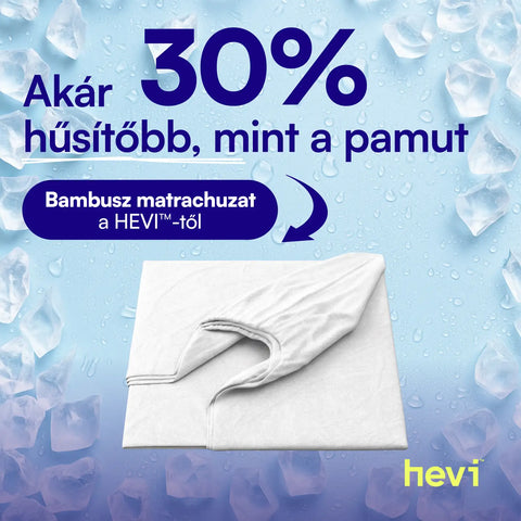 Hevi™ Prémium bambusz matracvédő huzat