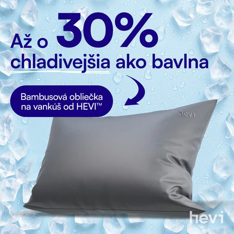 Hevi™ Prémium Bambusz Párnahuzat