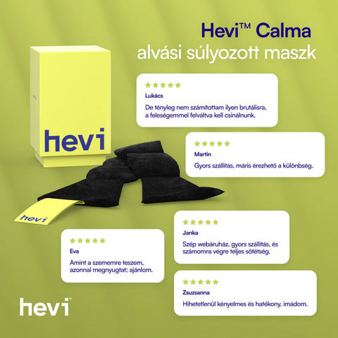 Hevi™ Calma súlyozott alvómaszk